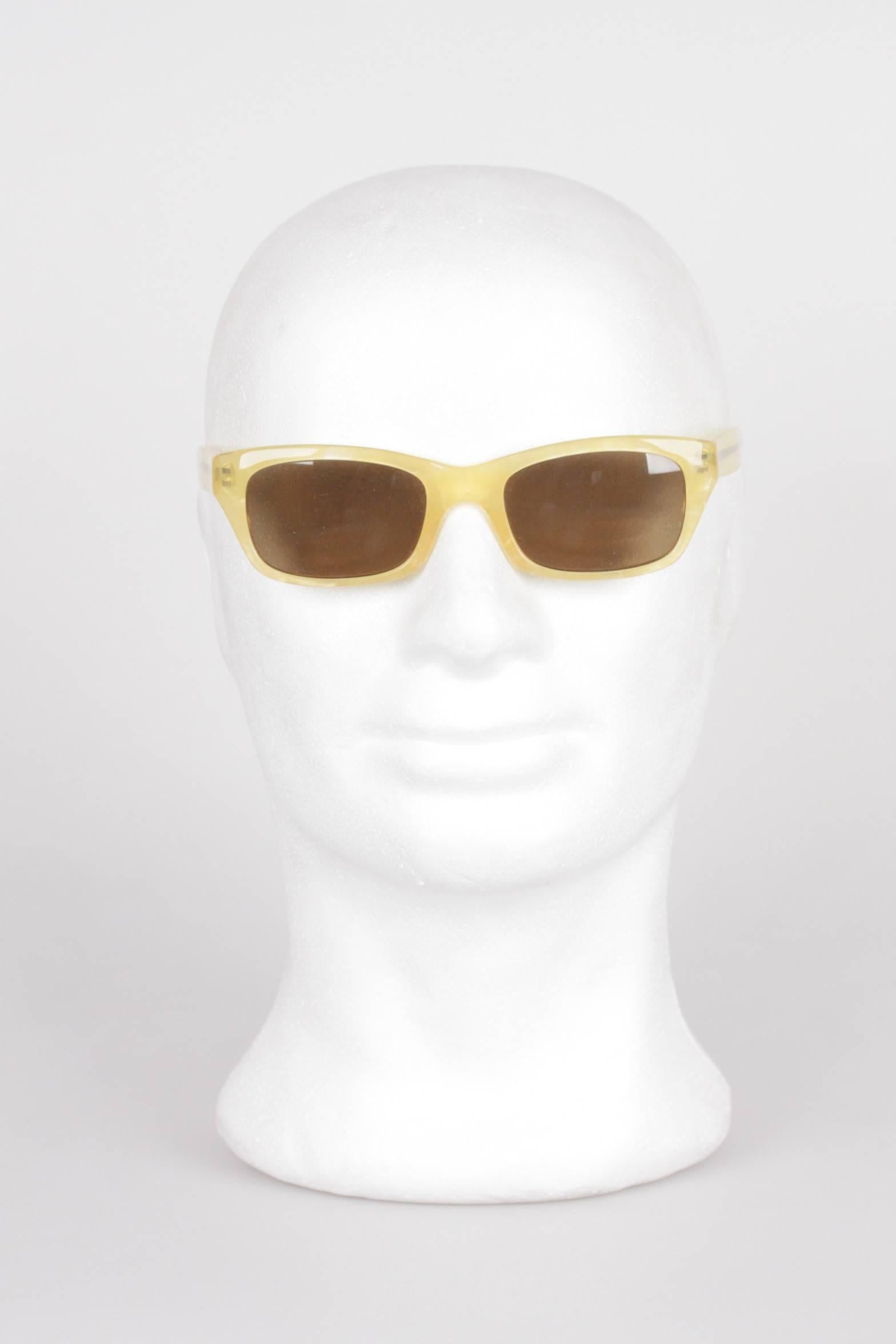 Brown ALAIN MIKLI Paris Vintage HONEY unisex Sunglasses frame 3133 col 2103 50mm