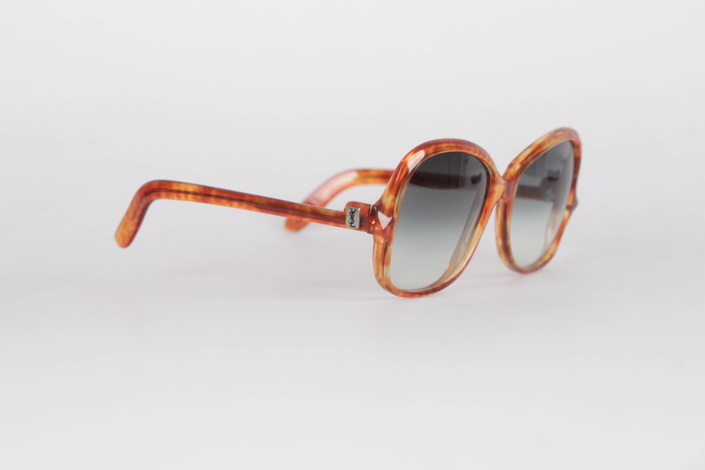 YVES SAINT LAURENT Vintage MINT Oversized SUNGLASSES OPONCE 797 58mm In New Condition In Rome, Rome
