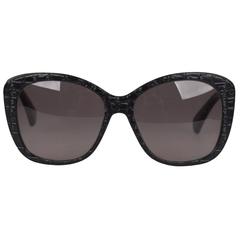 ALEXANDER MCQUEEN Black Sunglasses AMQ 4193/S 56mm NEW MINT BOXED 2