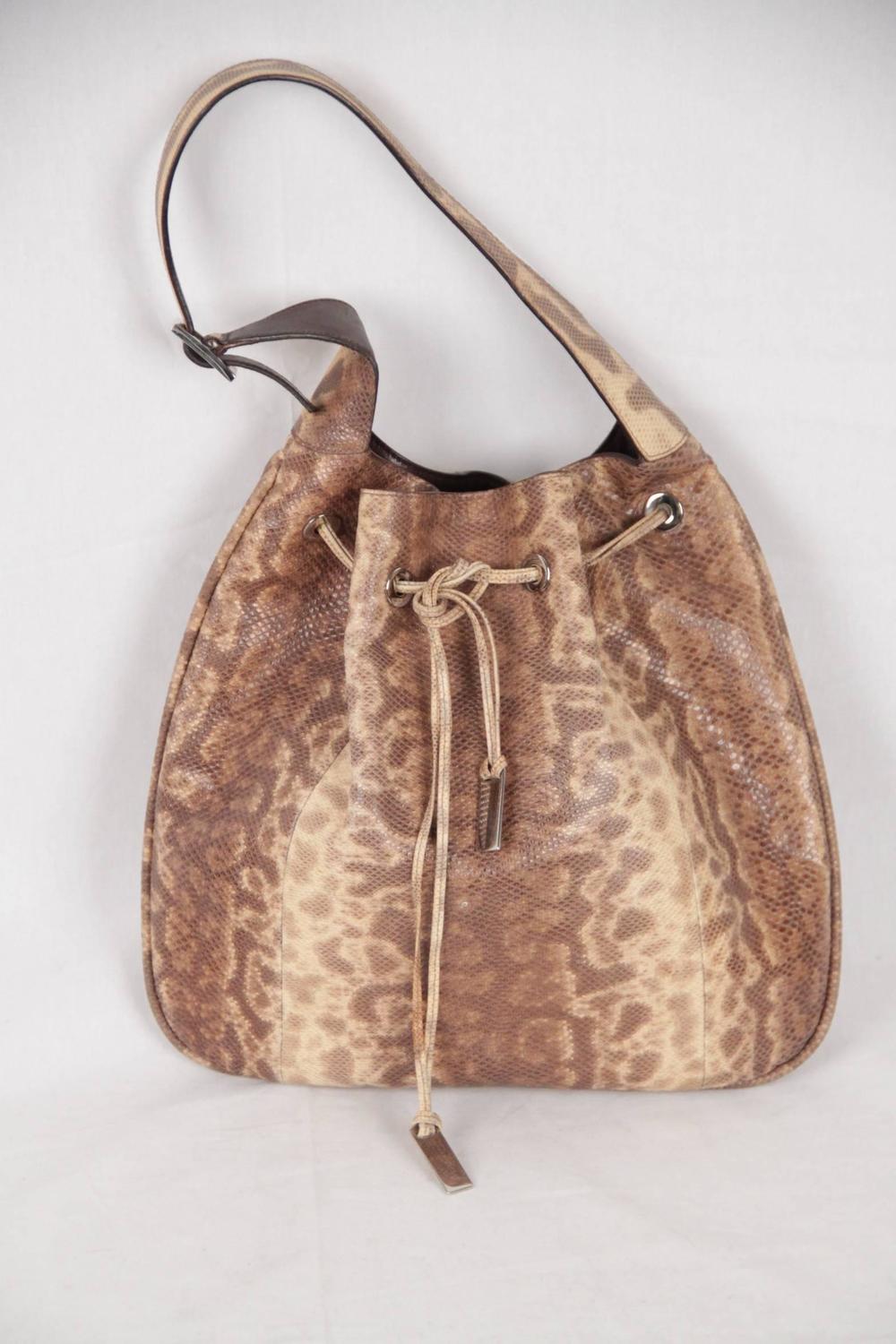 gucci merveilles snake print bag