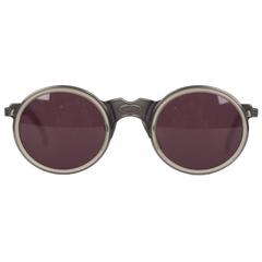 JEAN PAUL GAULTIER Raro Vintage 56-3272 Occhiali da sole rotondi con montatura da 50 mm Giappone