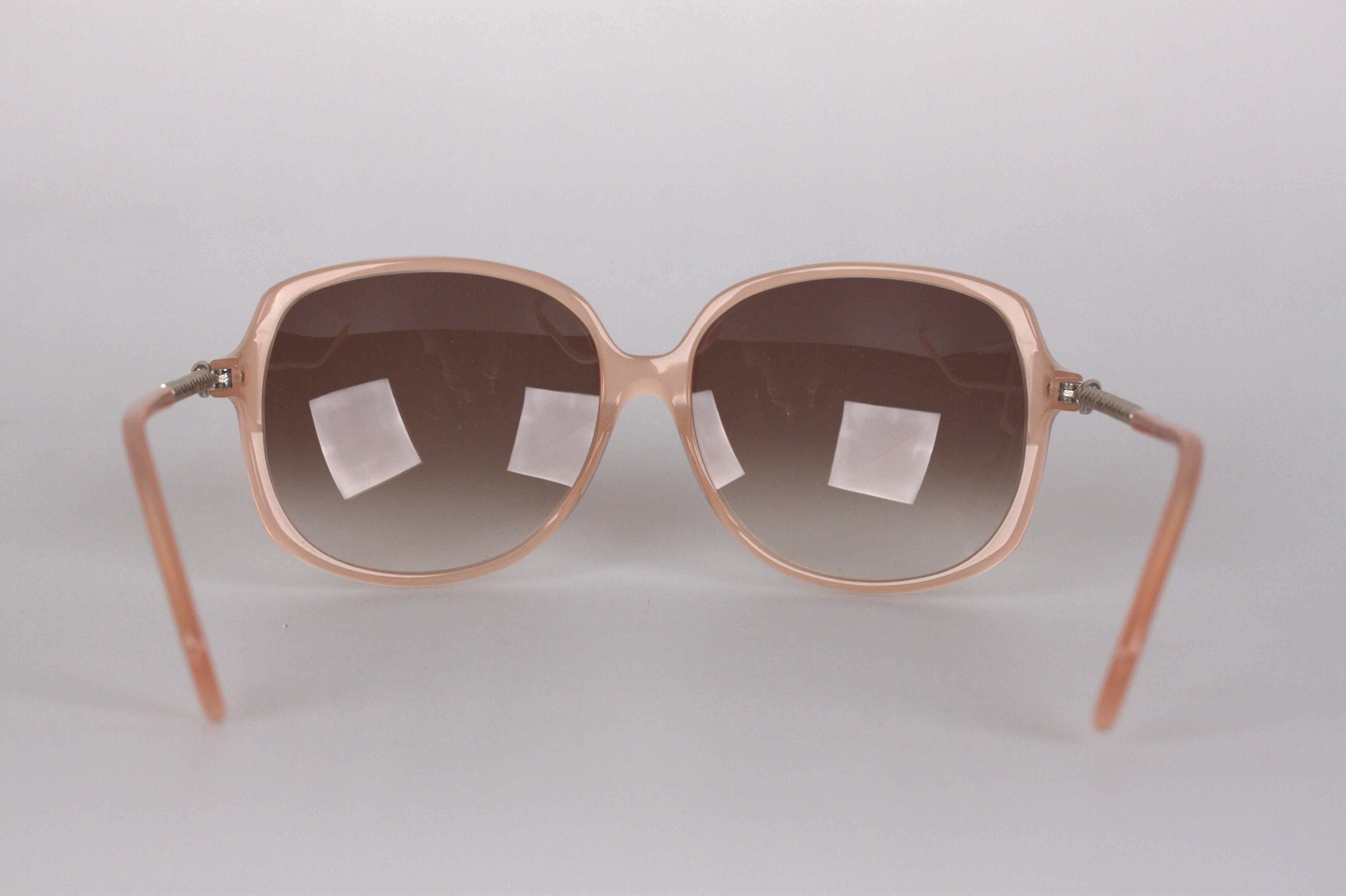 Gray ALEXANDER MCQUEEN Pink Sunglasses AMQ 4171/S 61mm NEW MINT BOXED