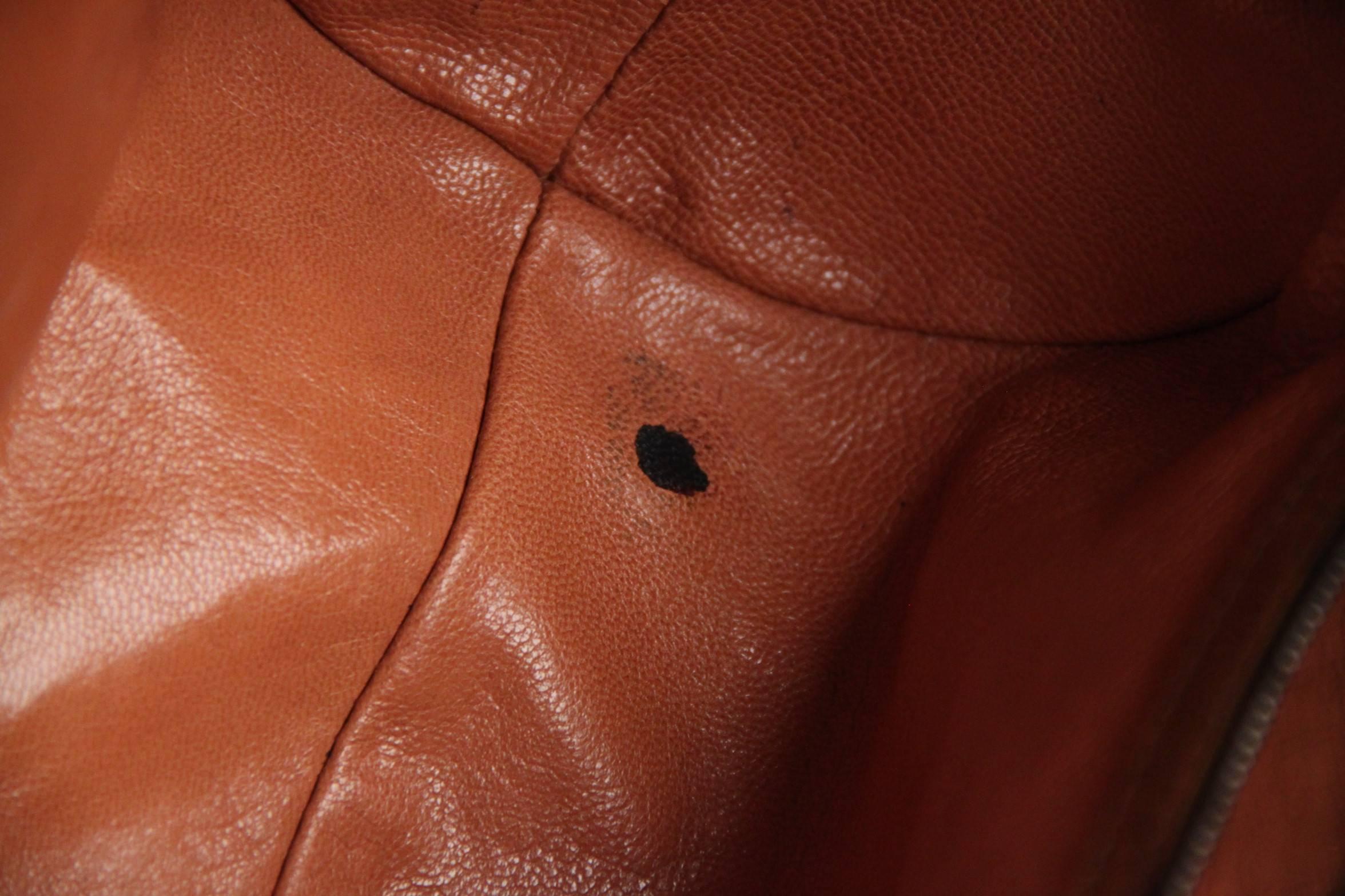 Women's GUCCI Tan Leather BULLET BAG Handbag TOM FORD ERA Satchel w/ BAMBOO