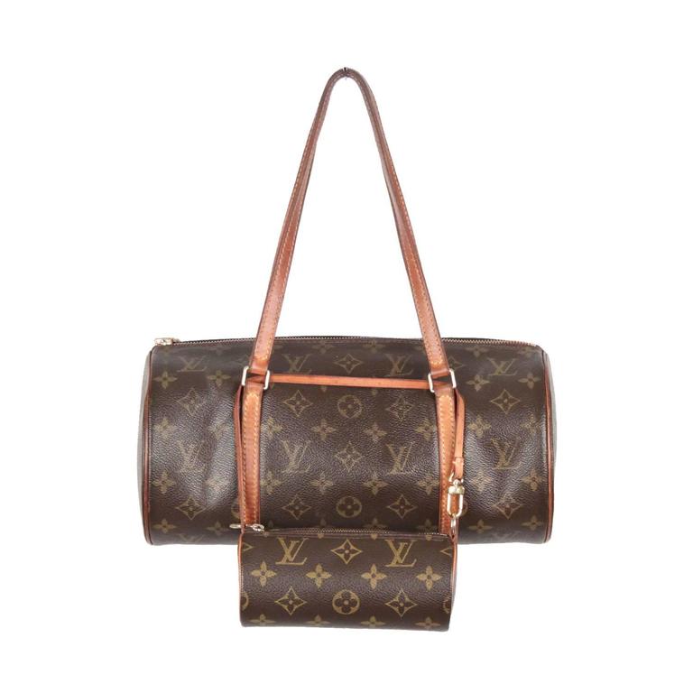 Louis Vuitton Damier Papillon 30 Handbag N51303 Brown PVC Leather Ladies LOUIS  VUITTON