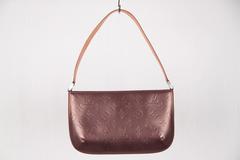 LOUIS VUITTON Violet Bronze Monogram Mat FOWLER BAG Shoulder Bag