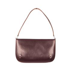 LOUIS VUITTON Violet Bronze Monogram Mat FOWLER BAG Shoulder Bag
