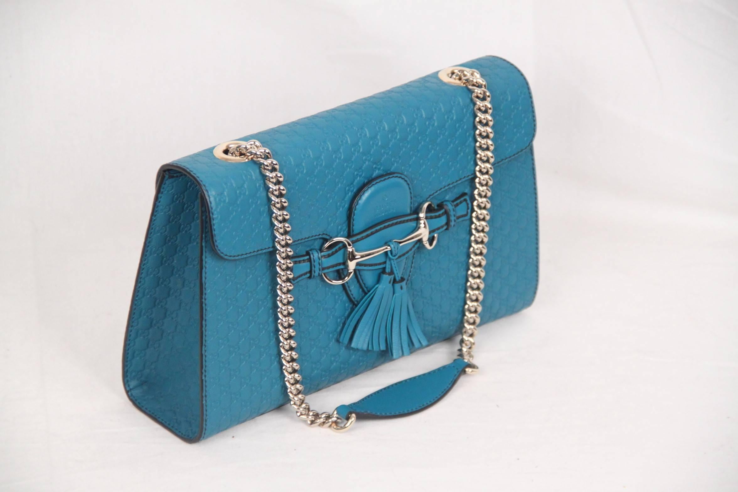 gucci bag turquoise