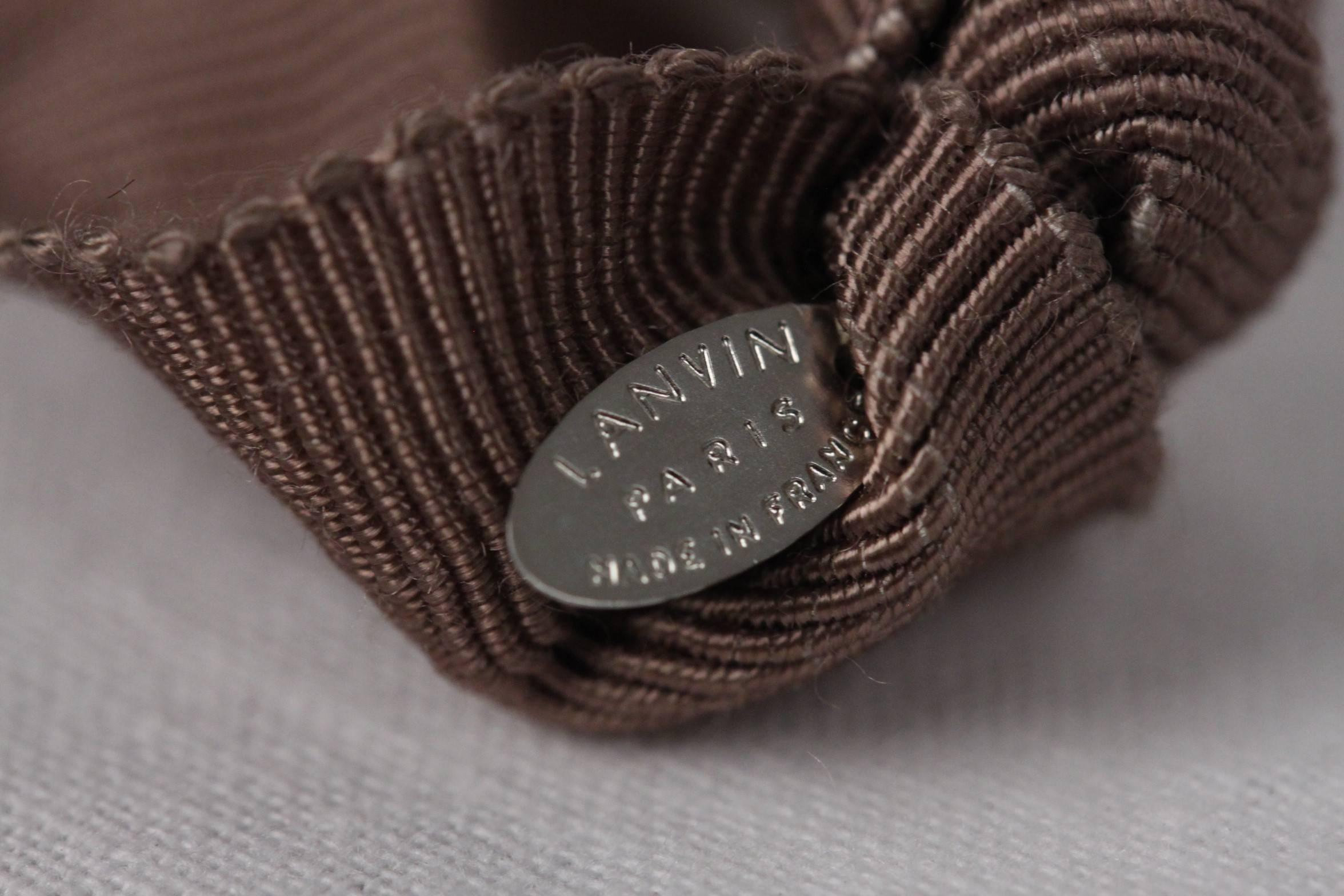 lanvin pearl necklace