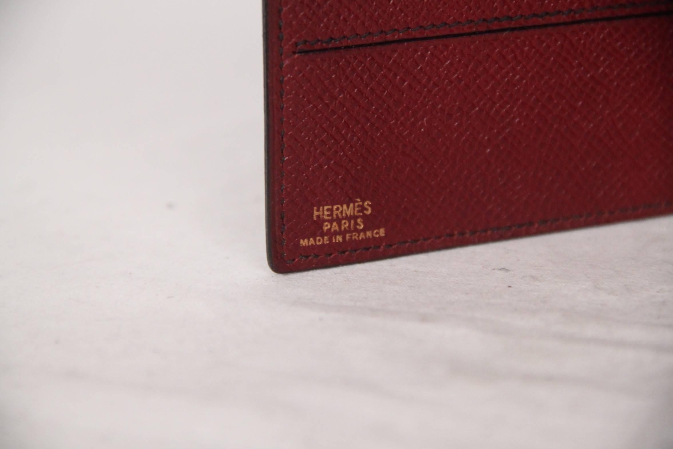 HERMES Black Leather AGENDA COVER Day Planner ORGANIZER In Excellent Condition In Rome, Rome