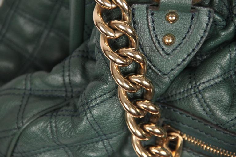 MARC JACOBS Green QUILTED Leather STAM DOCTOR BAG For Sale at 1stDibs ...