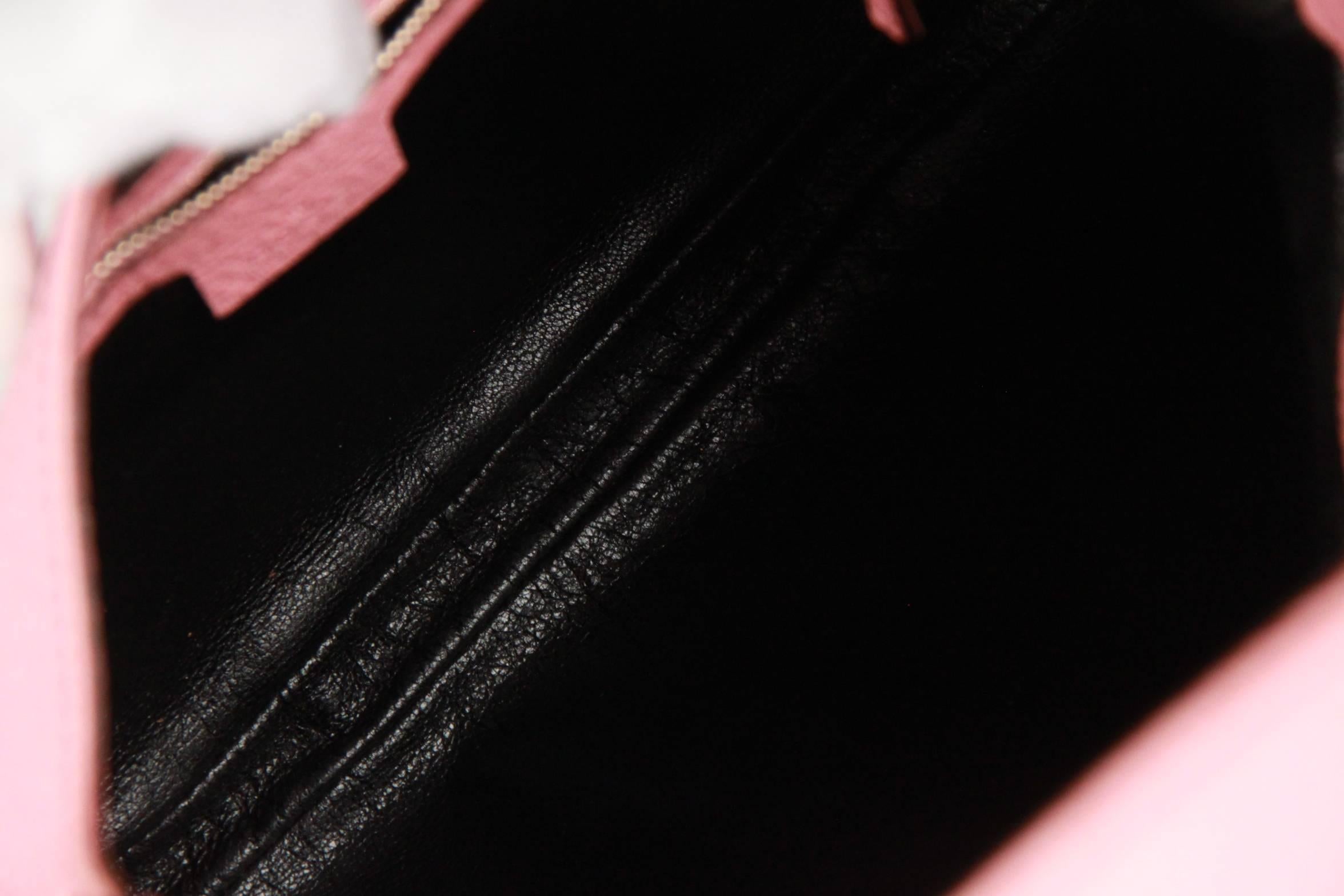 Gucci  Pink Leather Hobo Jackie O Shoulder Bag 1