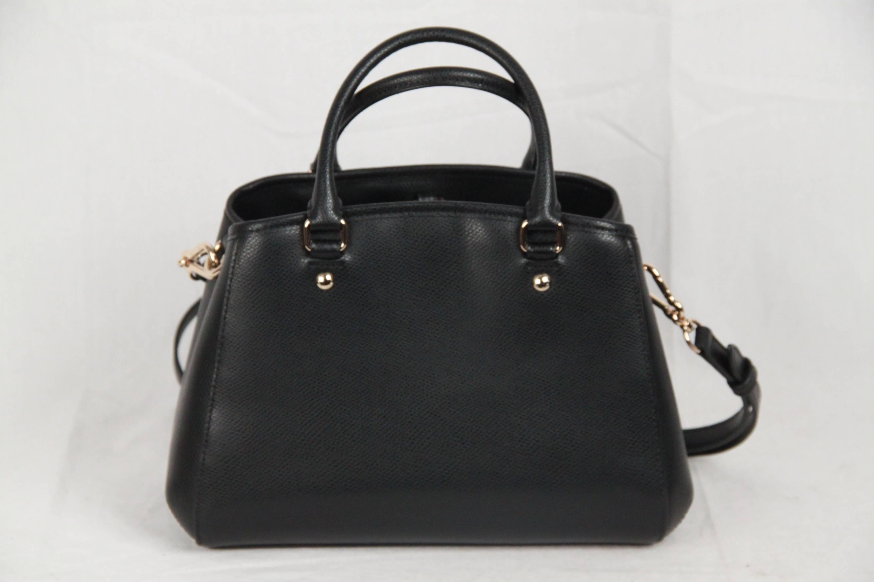 coach black hand bag