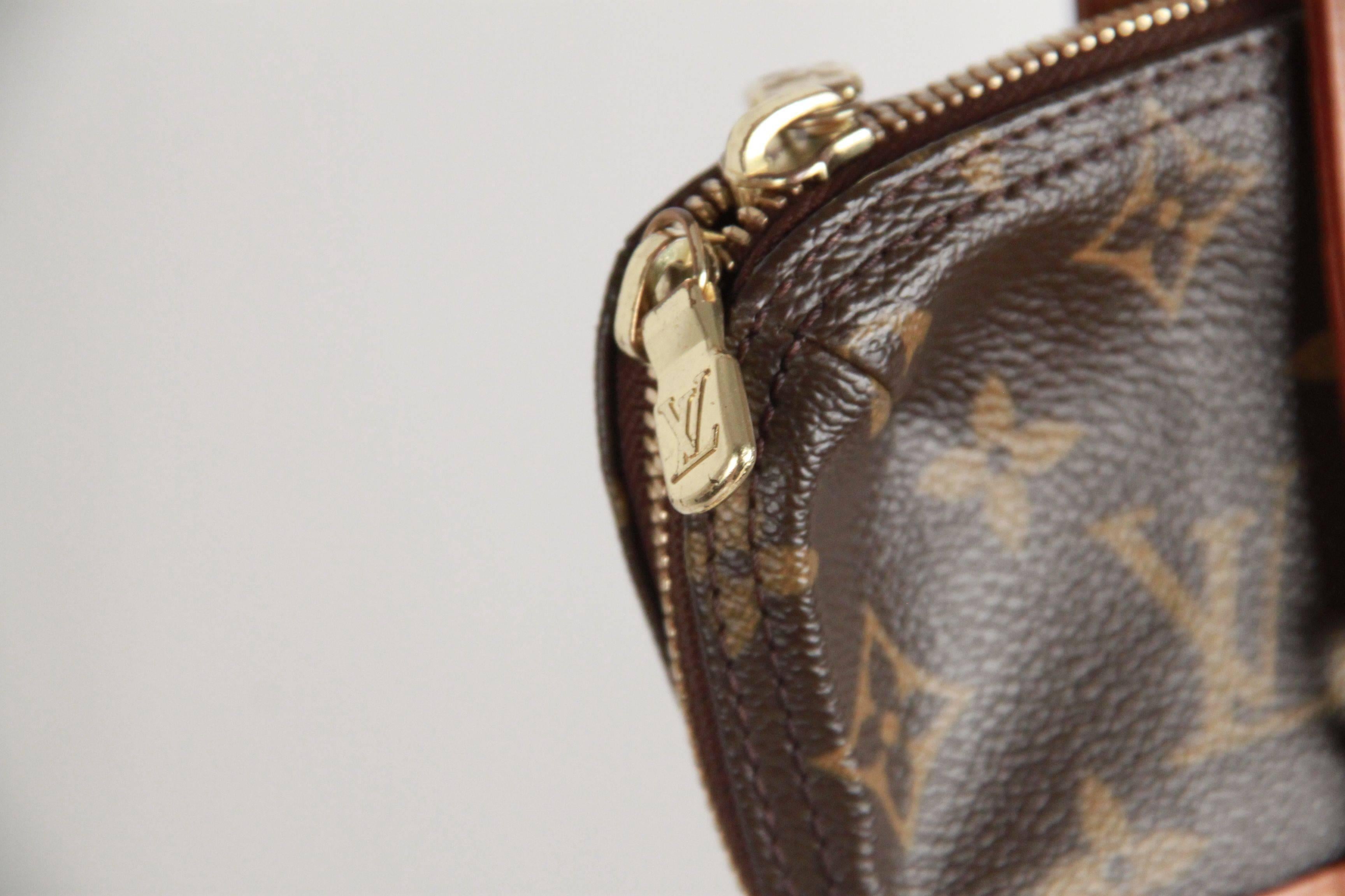 LOUIS VUITTON Brown MONOGRAM Canvas SAC COUSSIN GM Shoulder Bag In Good Condition In Rome, Rome