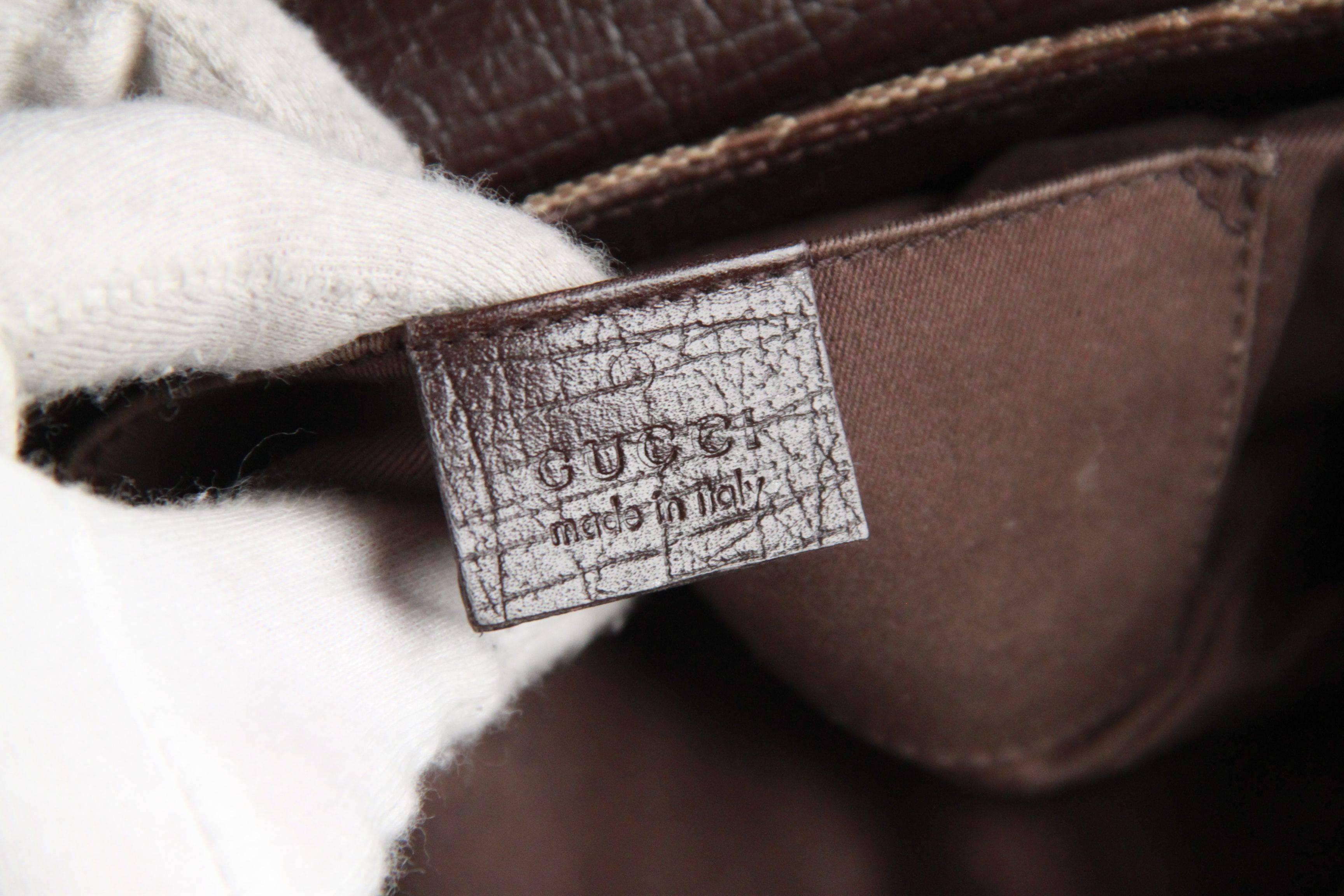 GUCCI Brown GG Monogram HORSEBIT Clutch Shoulder Bag TOM FORD ERA 2