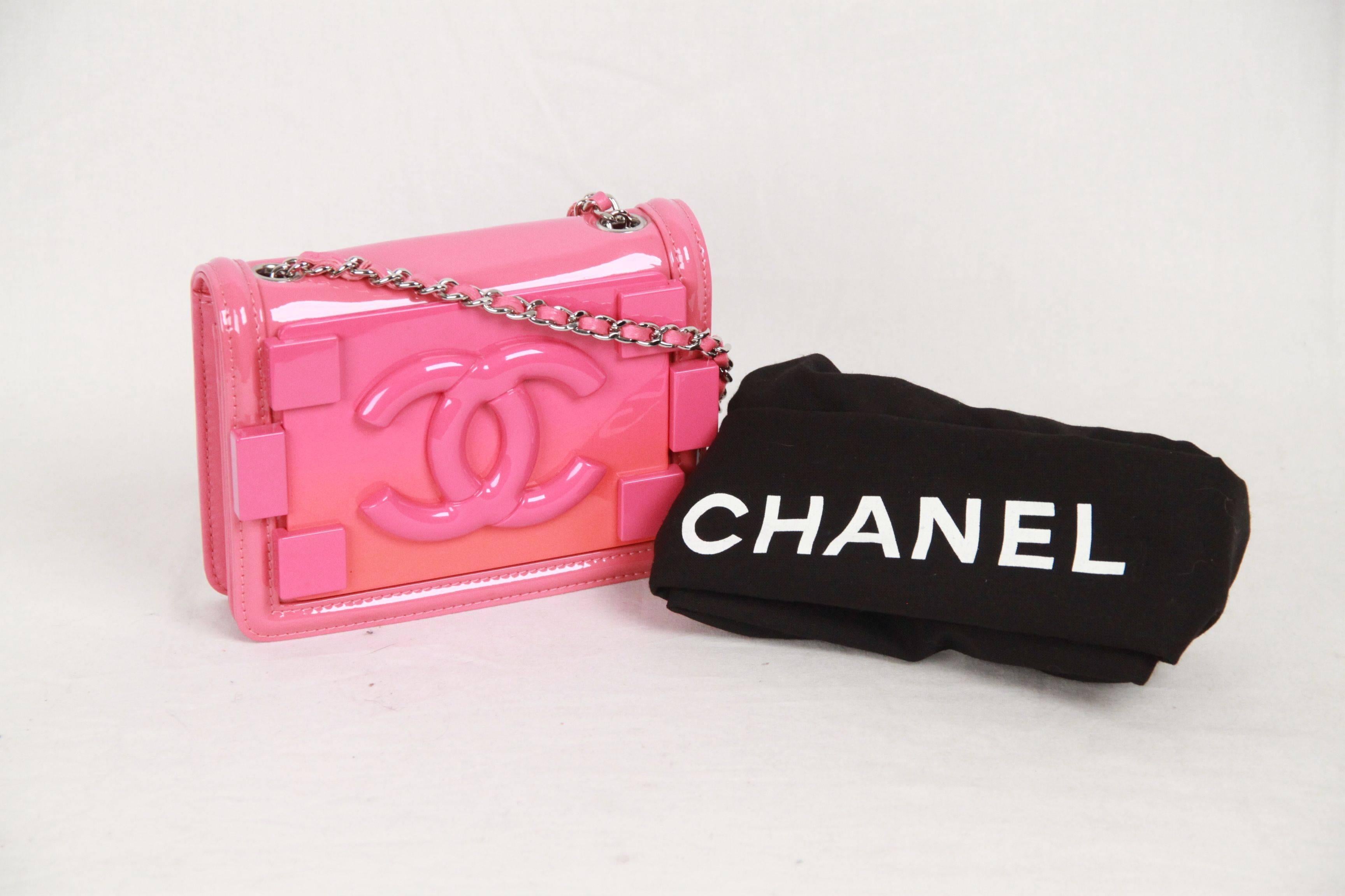 chanel pink ombre bag