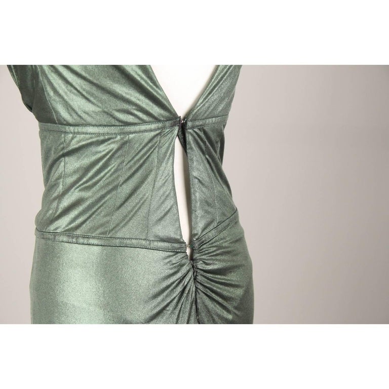 knee length dresses for ladies Just Cavalli Metallic Dress