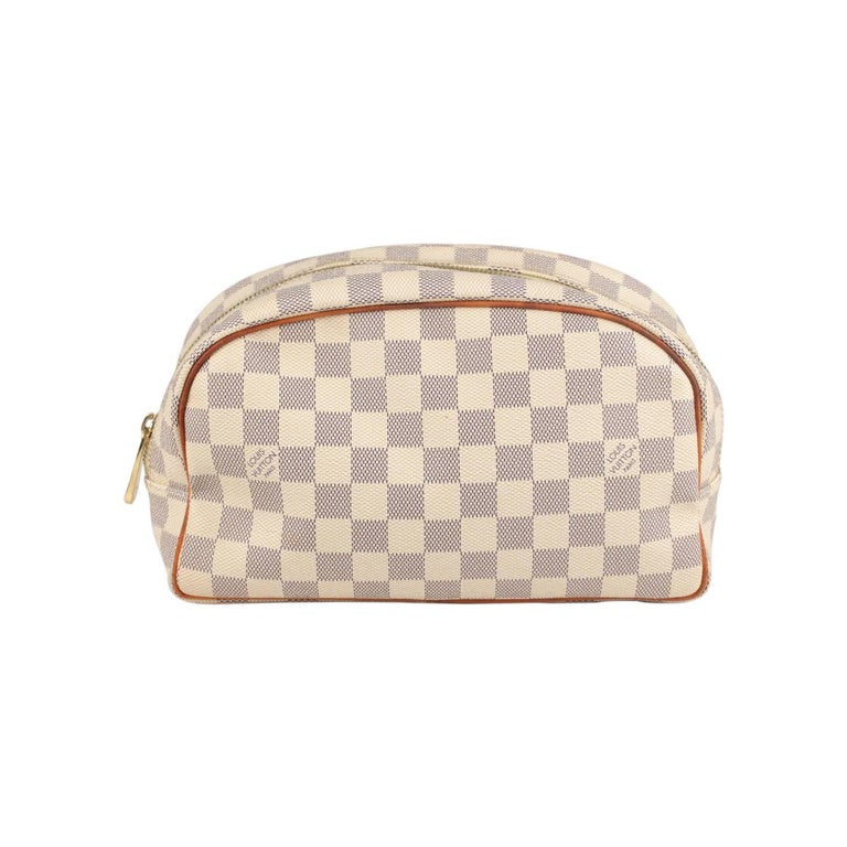 Louis Vuitton Damier Azur Canvas Toiletry Bag 25 For At 1stdibs Louis Vuitton Damier Azur Canvas Toiletry Bag 25 For