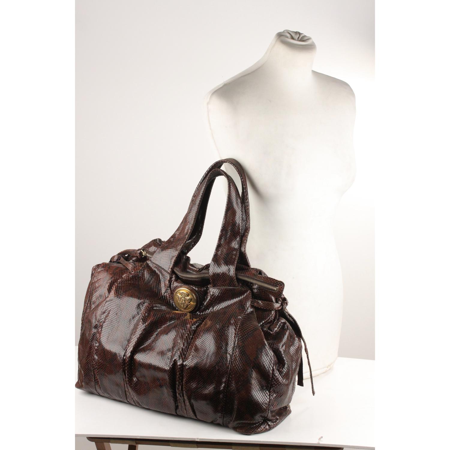 Gucci Brown Hysteria Large Tote Bag 4