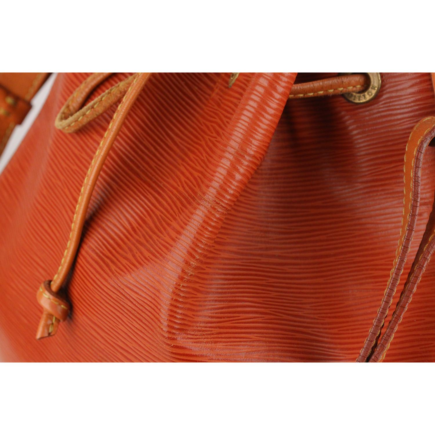 Louis Vuitton Vintage Tan Epi Leather Noé Shoulder Bag 3