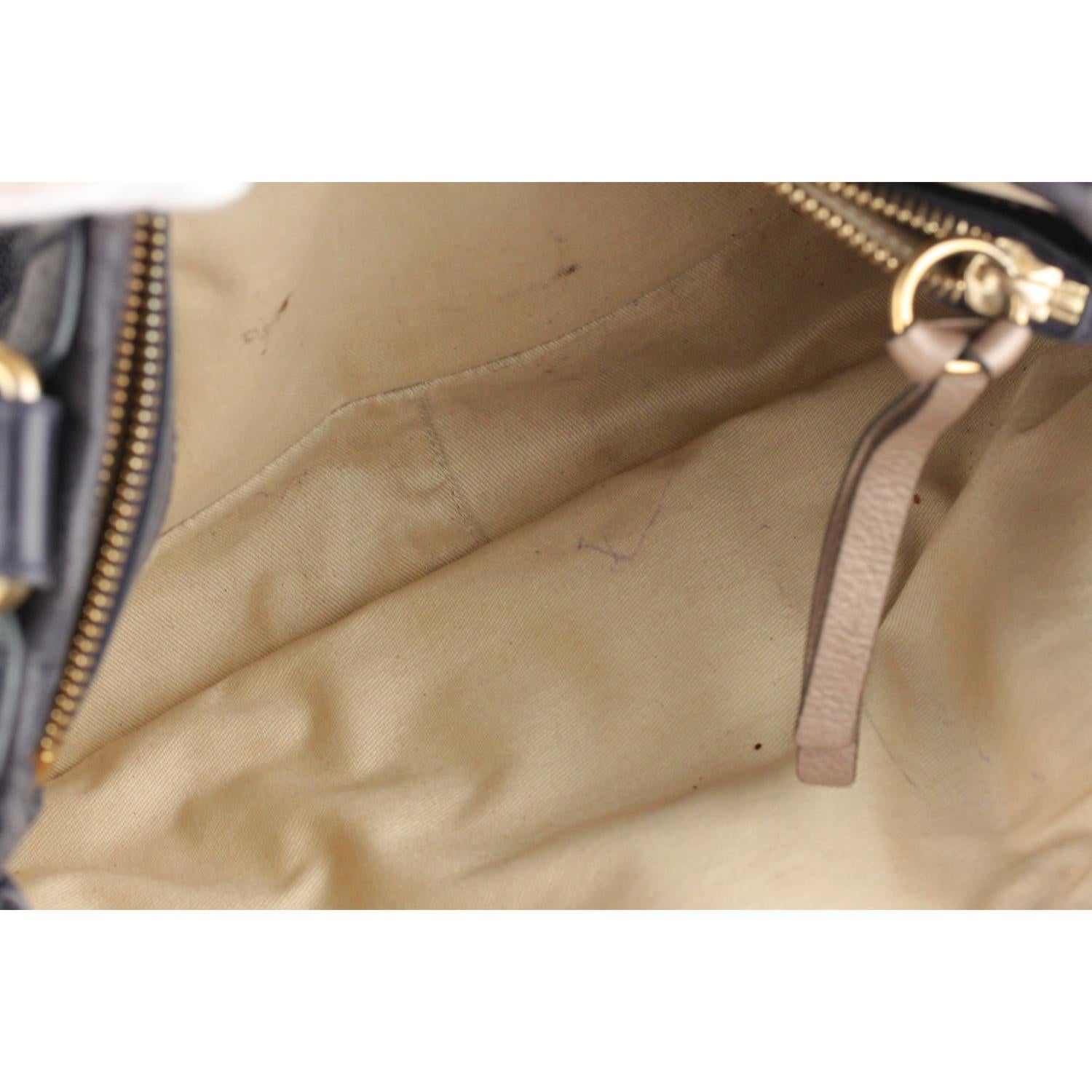 Chloe Blue Leather Bay Bag Tote Shoulder Bag 9