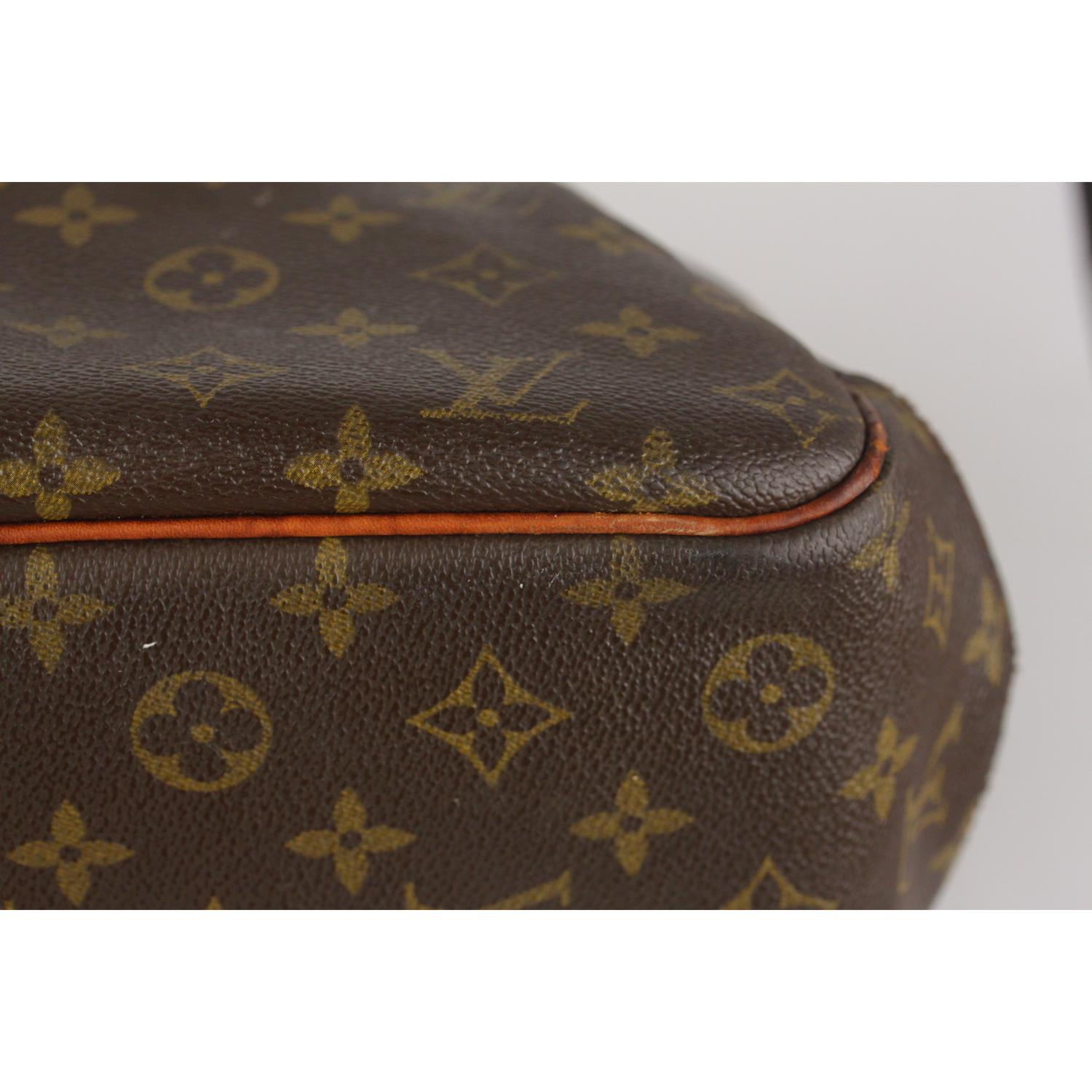 Louis Vuitton Vintage Brown Monogram Canvas Deauville Bag 5