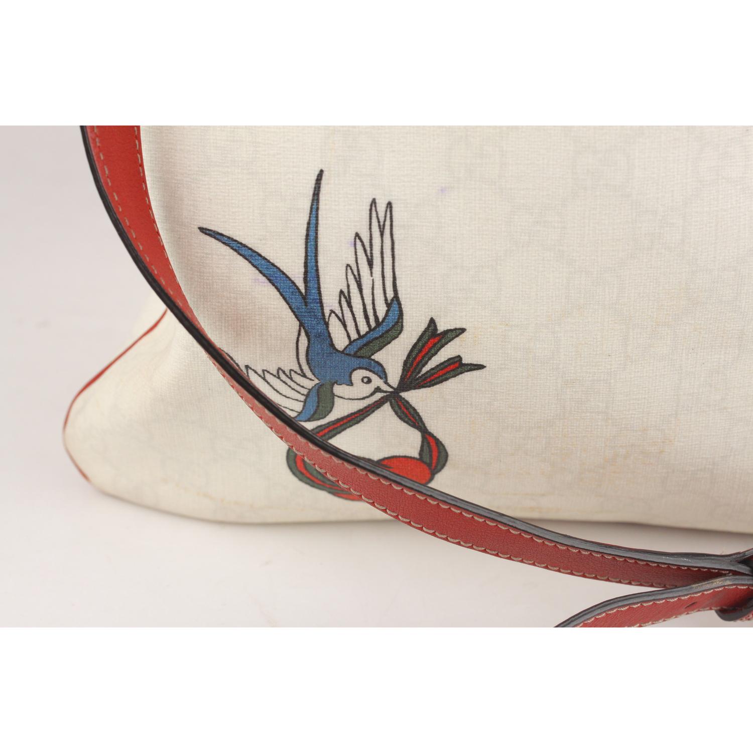 gucci bird messenger bag
