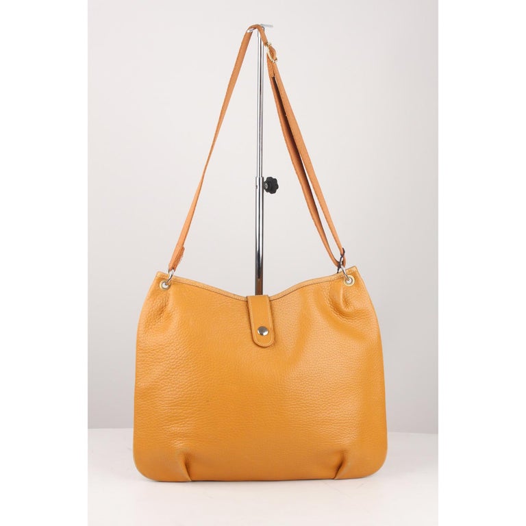 Hermes Vintage Tan Leather Rodeo Crossbody Bag For Sale at 1stDibs hermes vintage crossbody bag