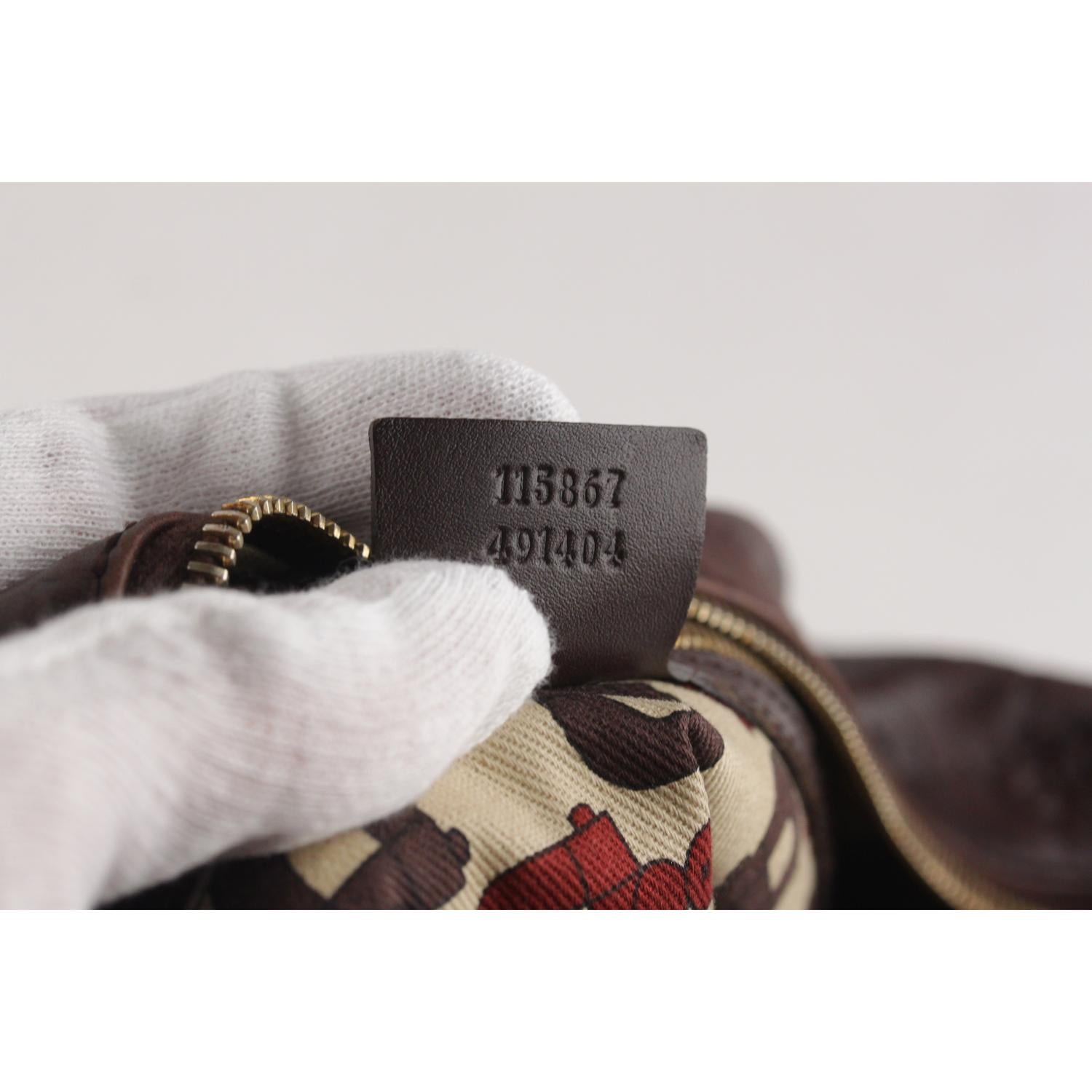 Gucci Brown Guccissima Leather Horsebit Hobo Shoulder Bag 7