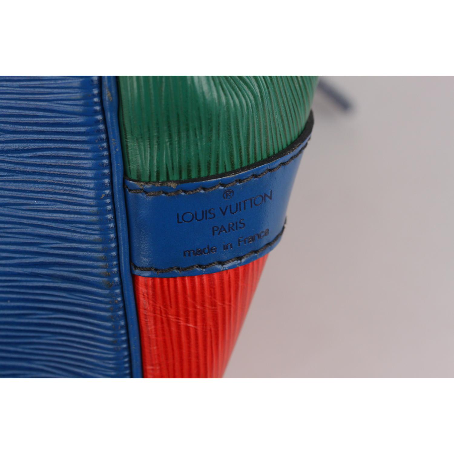 Louis Vuitton Vintage Multicolor Epi Leather Petit Noé Shoulder Bag 4