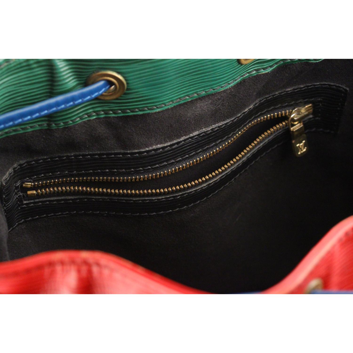 Louis Vuitton Vintage Multicolor Epi Leather Petit Noé Shoulder Bag 8