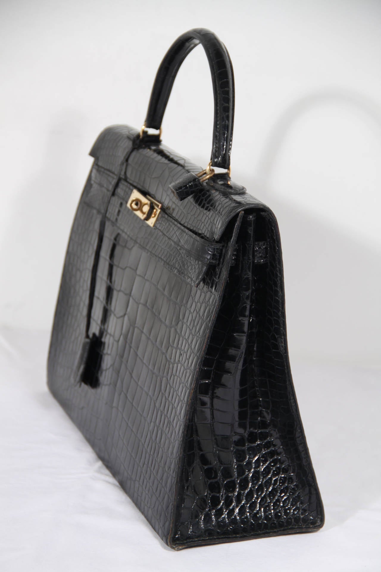 hermes black 35 togo kelly 2015 t  