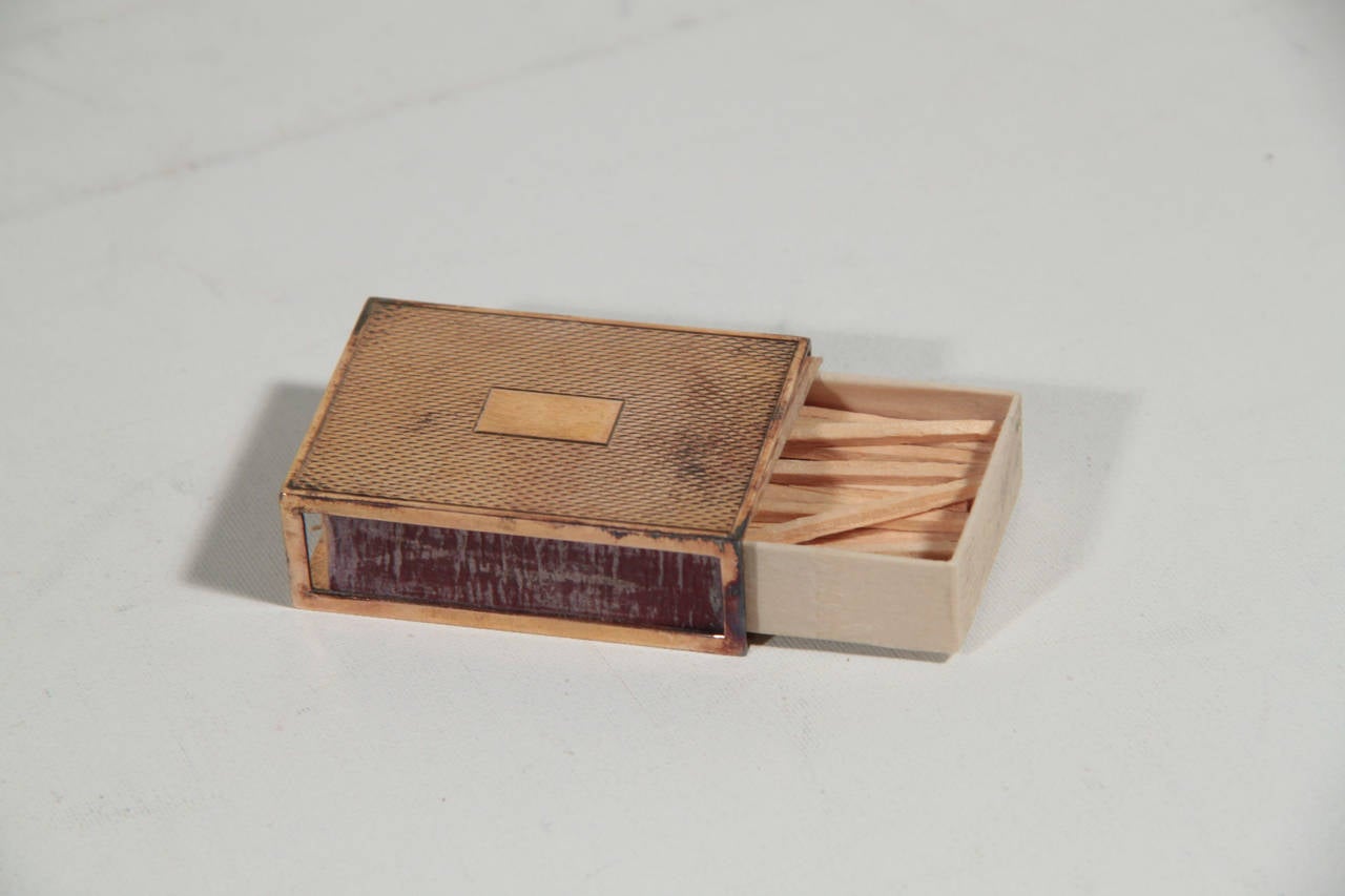 HERMES Vintage SMOKING SET Ashtrays Cigarette Holders Matchboxes w/ BOX 1