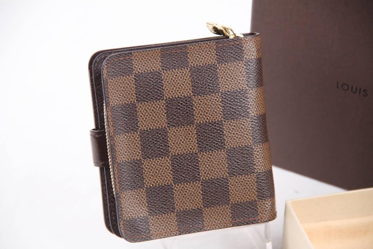 Louis Vuitton Damier Ebene Croisette Shoulder Bag at 1stDibs