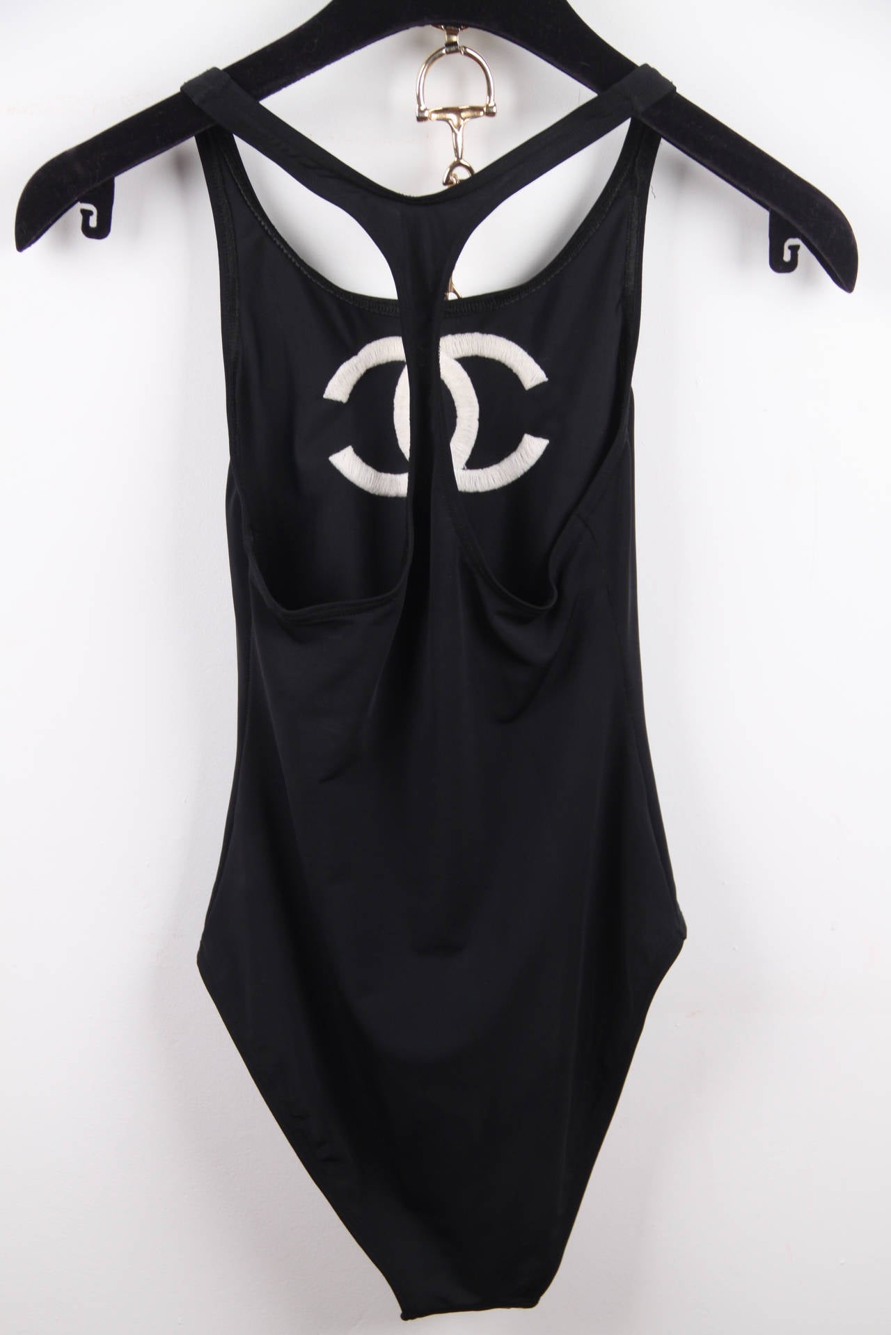 chanel one piece swimsuit