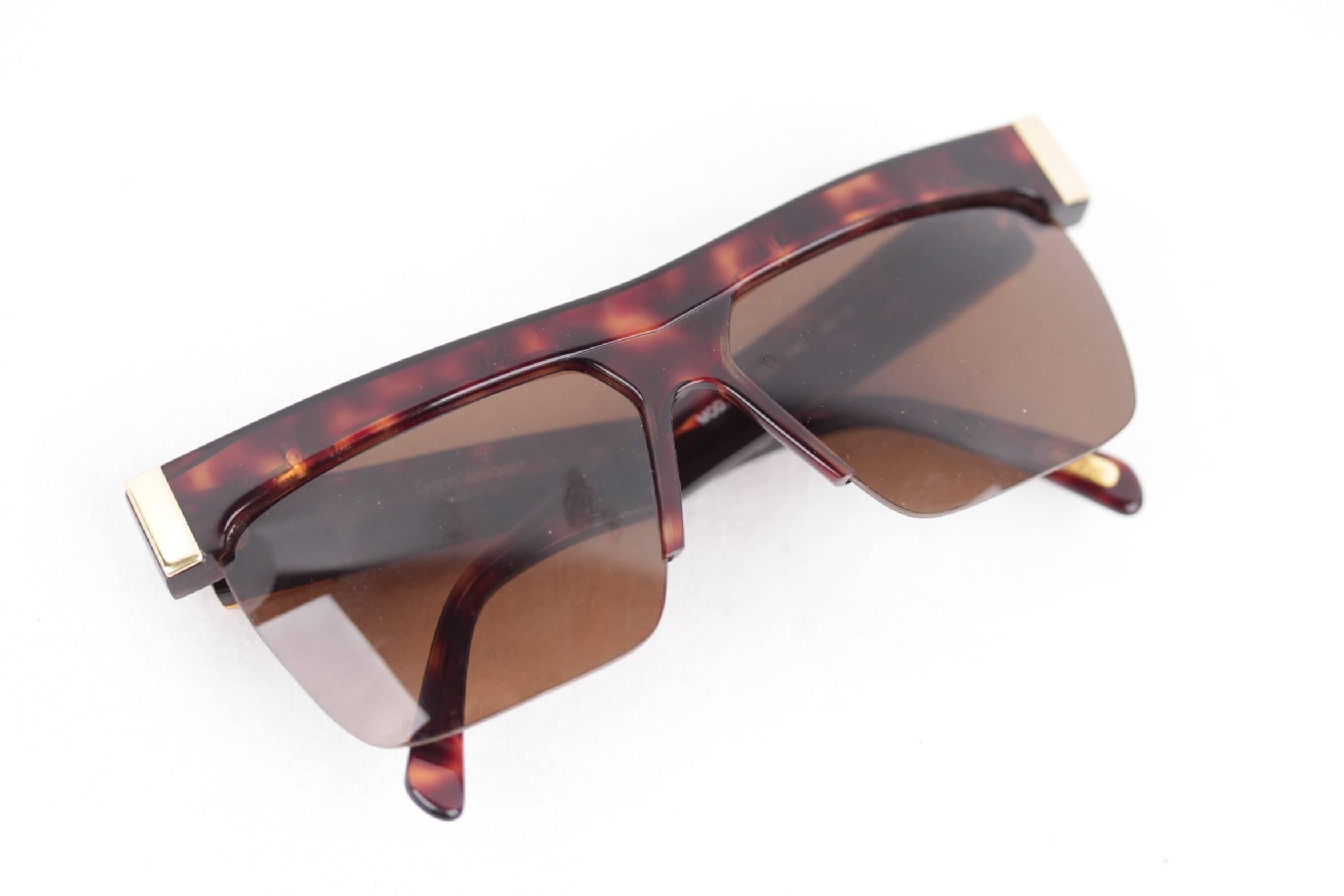 Women's  Gianni Versace Vintage Gold / Brown Sunglasses Mod. 399 Col 740 60/15 Eyewear 