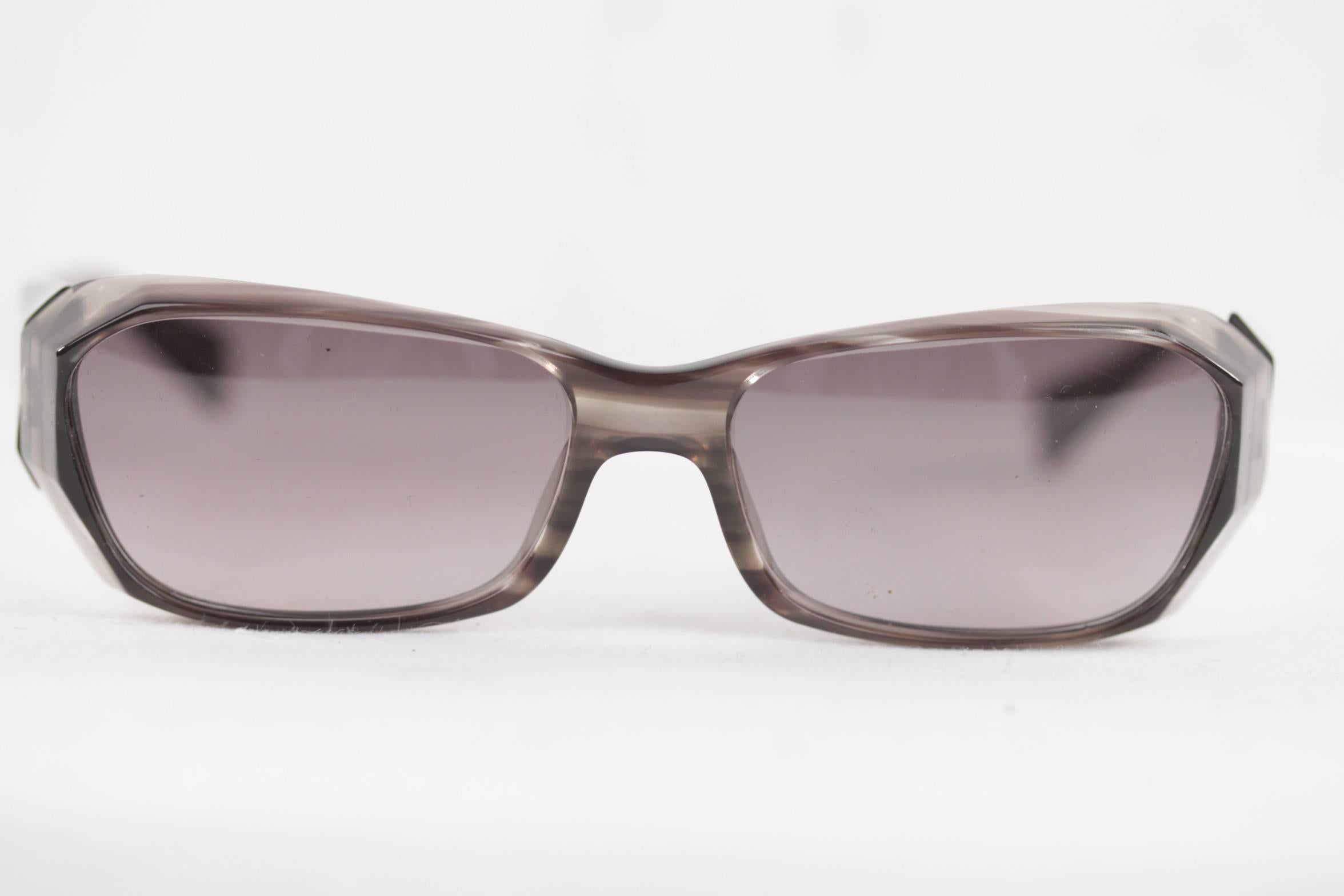 ALAIN MIKLI paris vintage sunglasses A0323-03 gray frame EYEWEAR w/CASE 1