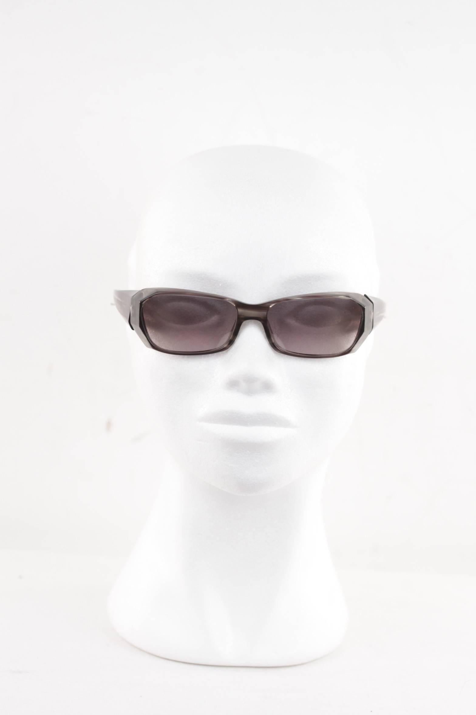 ALAIN MIKLI paris vintage sunglasses A0323-03 gray frame EYEWEAR w/CASE 4