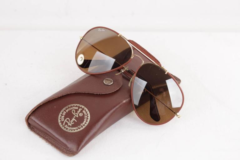 ray ban outdoorsman leather