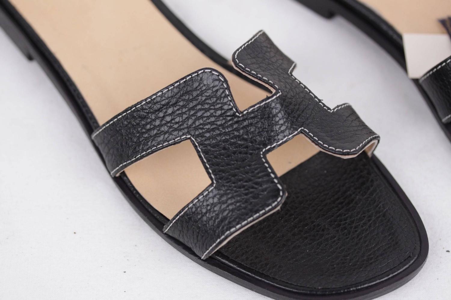 flat shoes hermes