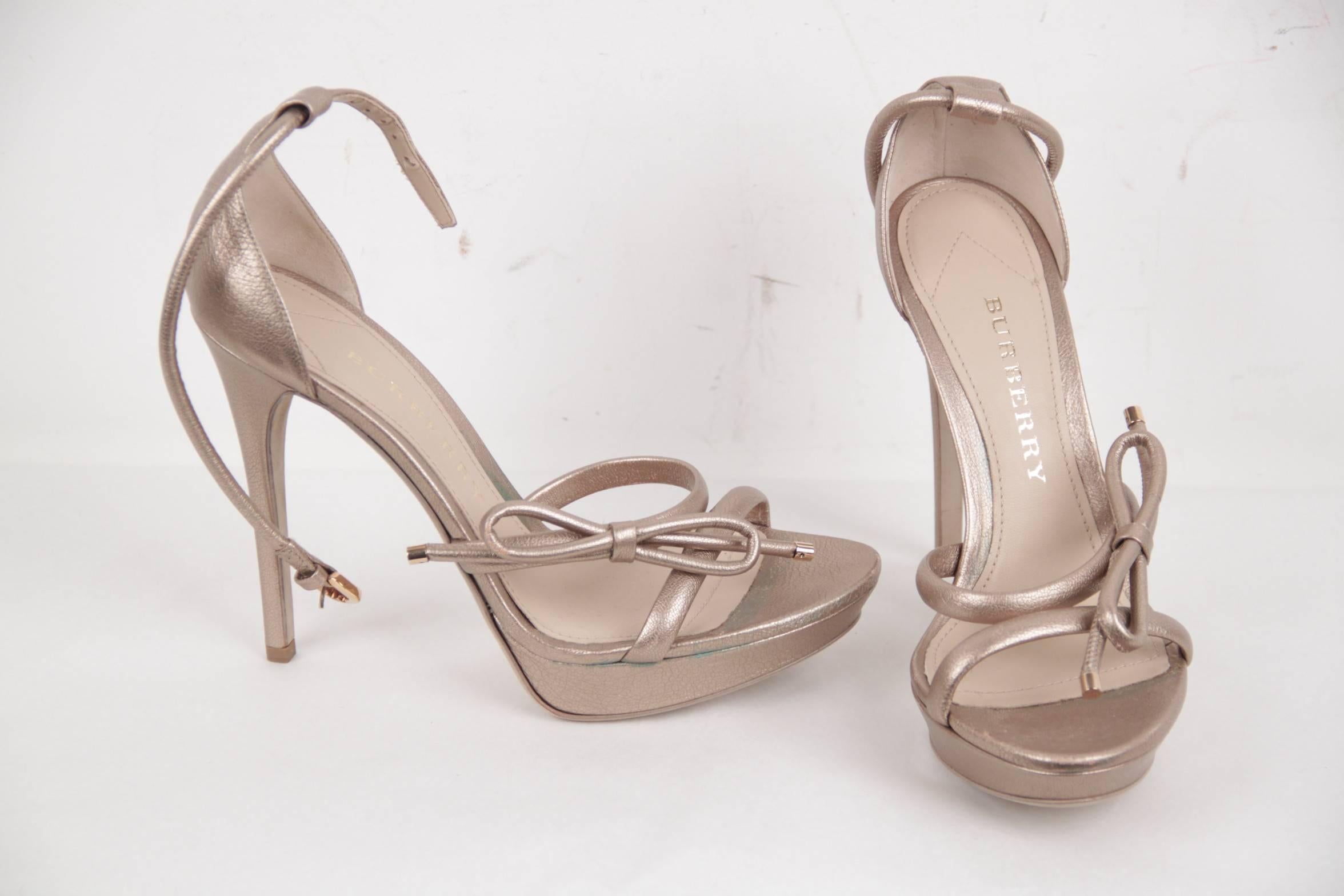 golden sandals heels