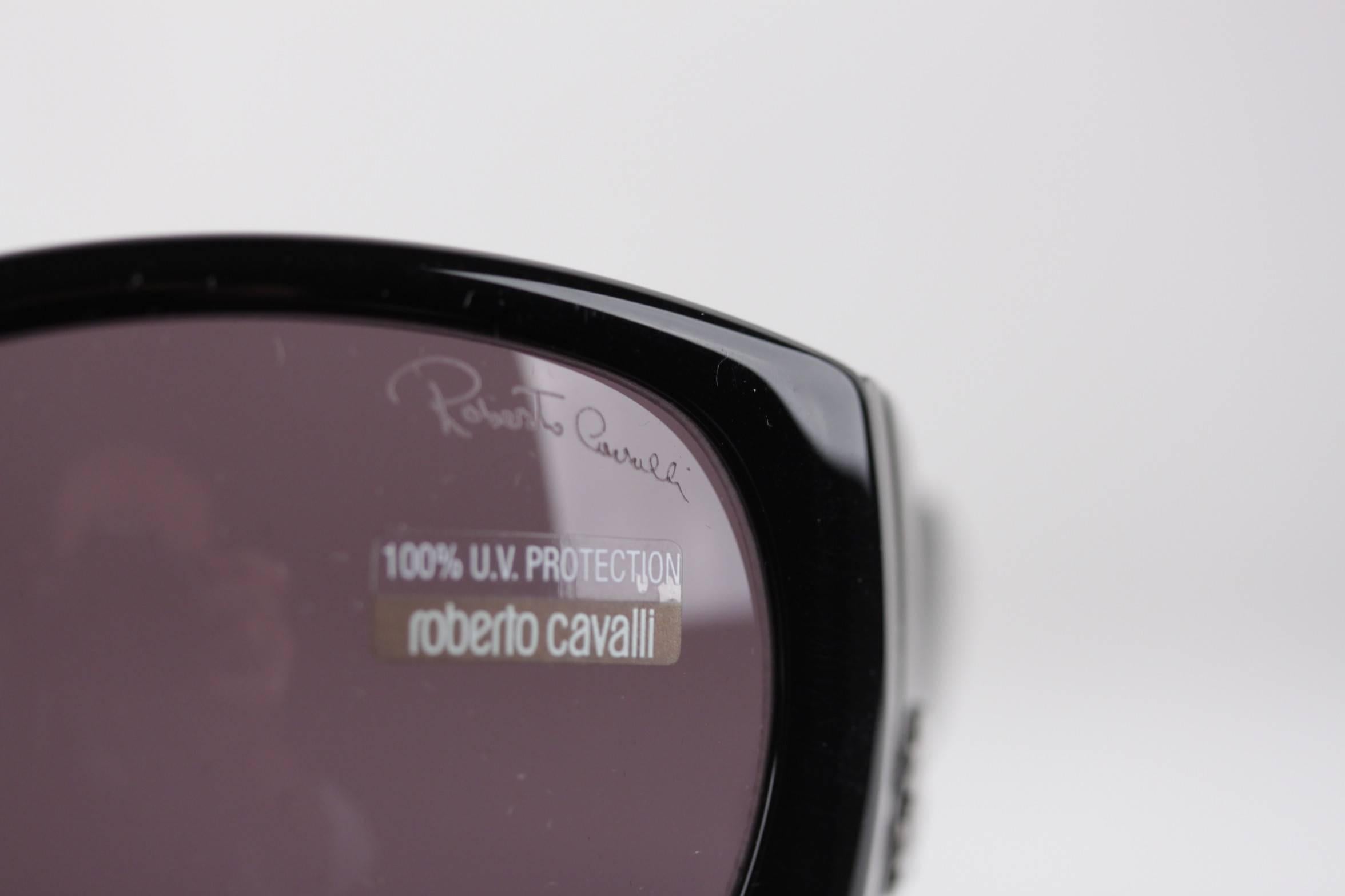 ROBERTO CAVALLI black/gray sunglasses mod. CARITE 288S B5 59/15 130 eyewear 3