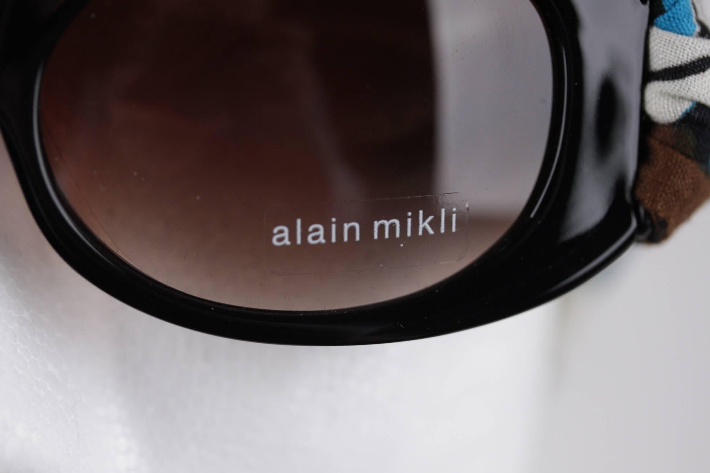 Alain Mikli Imany Collection Oval Limited Edition Collection Sunglasses   1