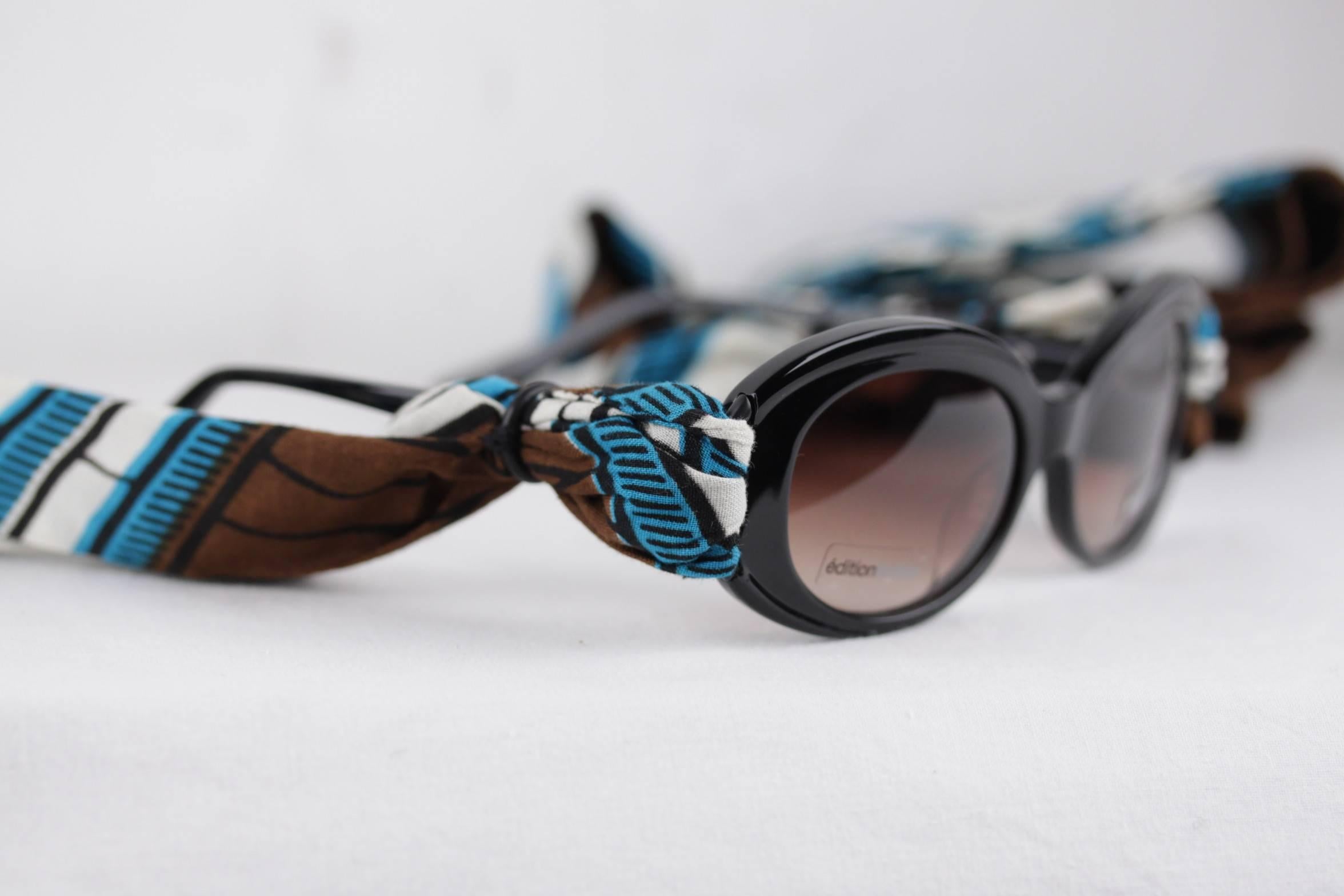 Alain Mikli Imany Collection Oval Limited Edition Collection Sunglasses   In New Condition In Rome, Rome