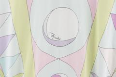 EMILIO PUCCI Multicolor Halterneck ONE PIECE SWIMSUIT Size 44