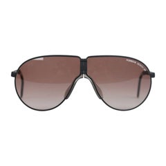 PORSCHE DESIGN von CARRERA Aviator FOLDING Matte schwarze Sonnenbrille 5622