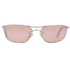 RAY-BAN Silver Metal MINT unisex SUNGLASSES RB3132 003/50 54mm Pink Lens