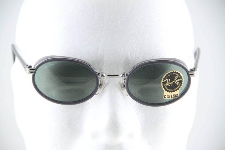 RAY-BAN B&L Vintage GRAY MINT unisex Sunglasses RB3037 W2813 RAY-BAN B&L Vintage GRAY MINT unisex Sunglasses RB3037 W2813