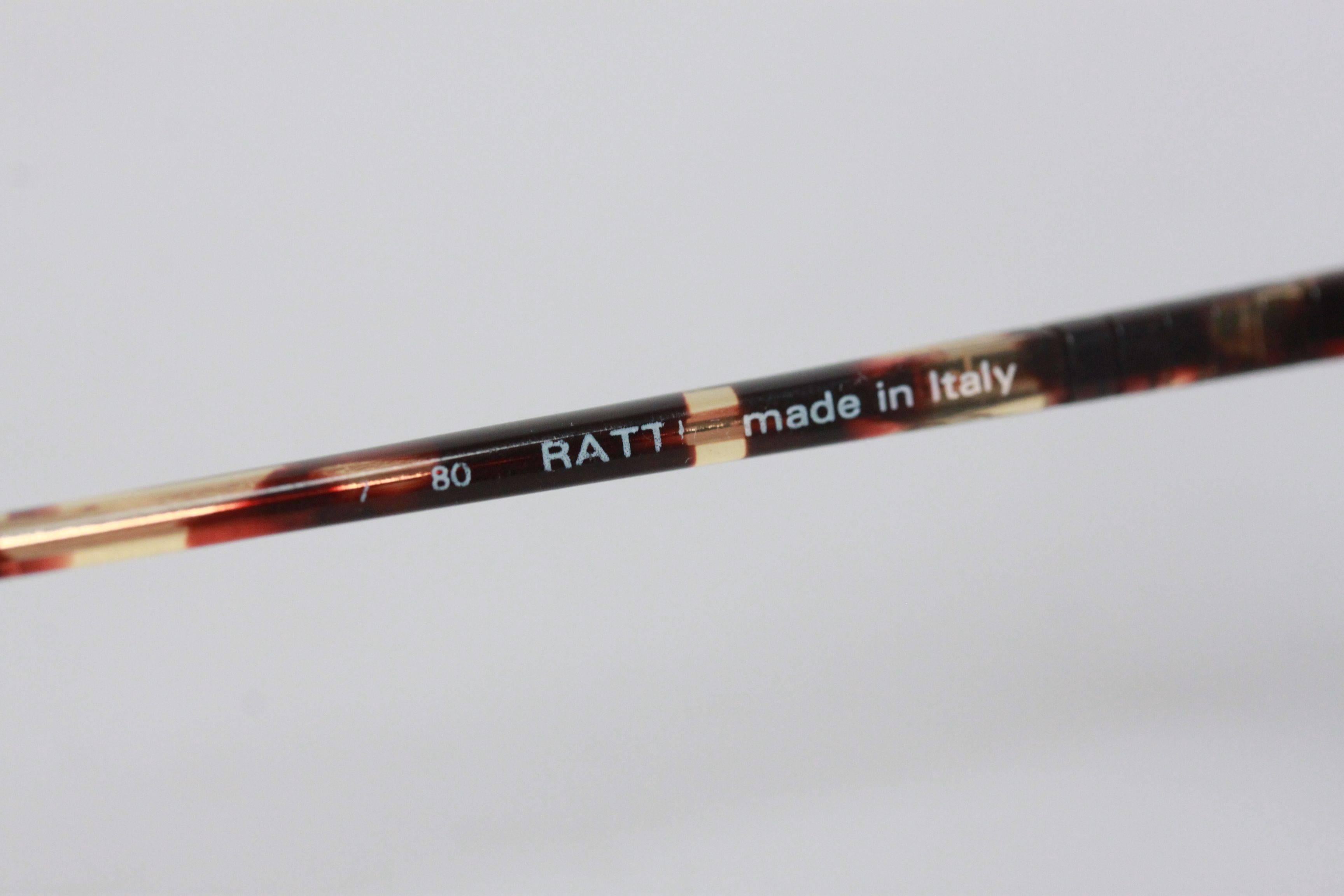 PERSOL RATTI Occhiali da sole tondi tartarugati vintage 650 Meflecto In condizioni buone a Rome, Rome