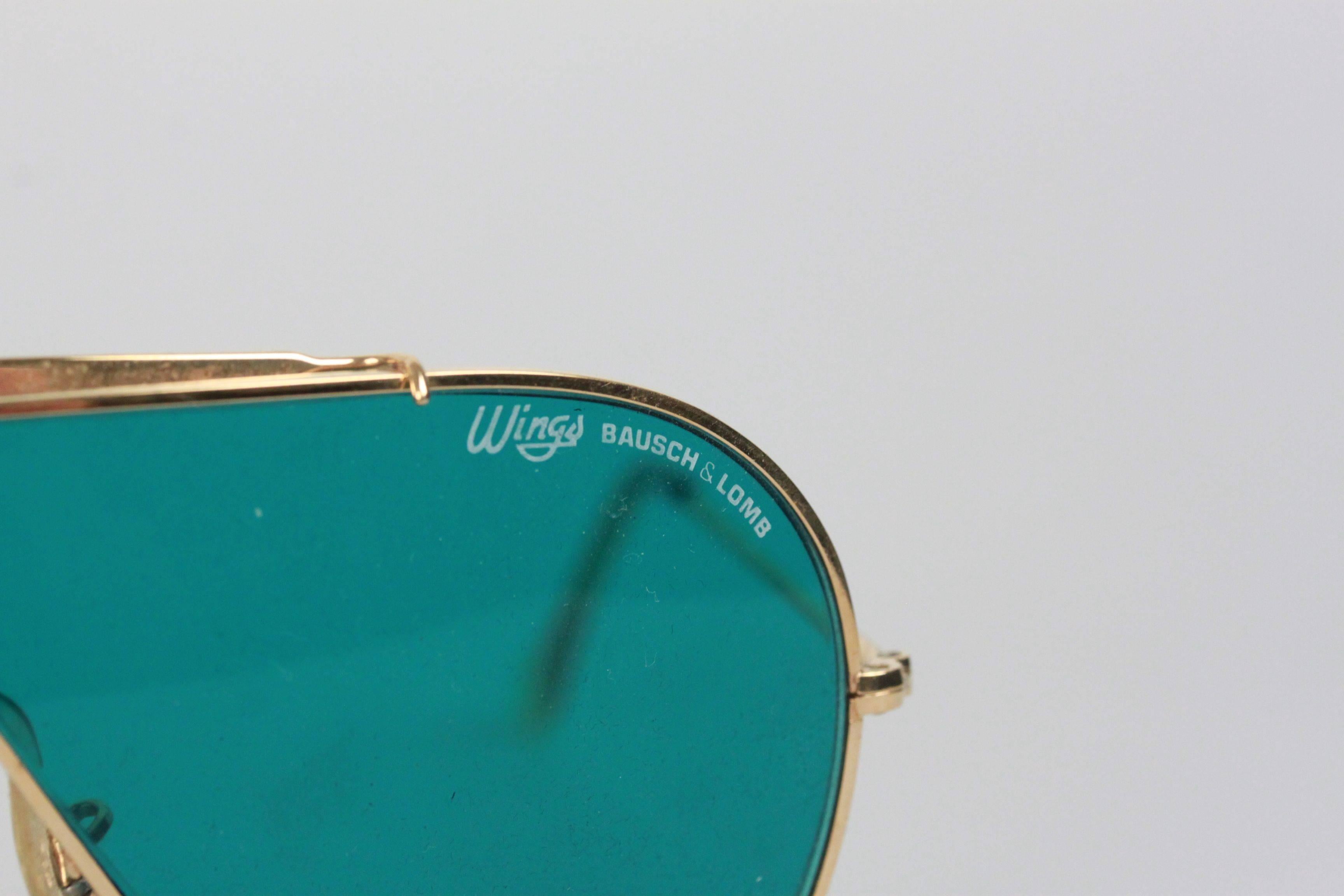 ray ban wings vintage