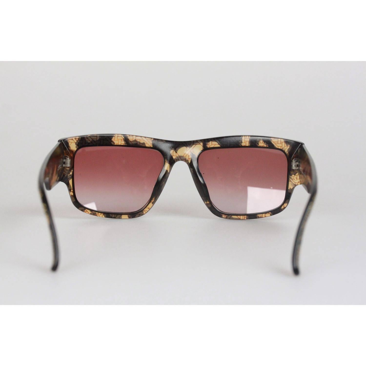 Christian Dior Vintage Black Optyl 2607 53/18 Sunglasses Cannage NOS In New Condition In Rome, Rome